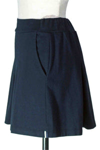 Stateside - Women's Ponte Pleated Mini Skirt