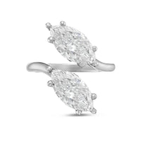 Diana M Jewels - Women's Marquise Lab-Grown Diamond Fashion Ring (6.00 Ct) - Elegant