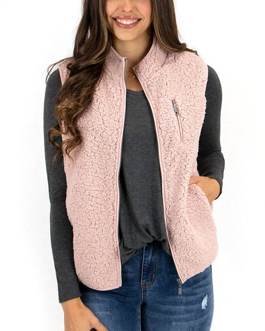 Grace And Lace - Sherpa Vest