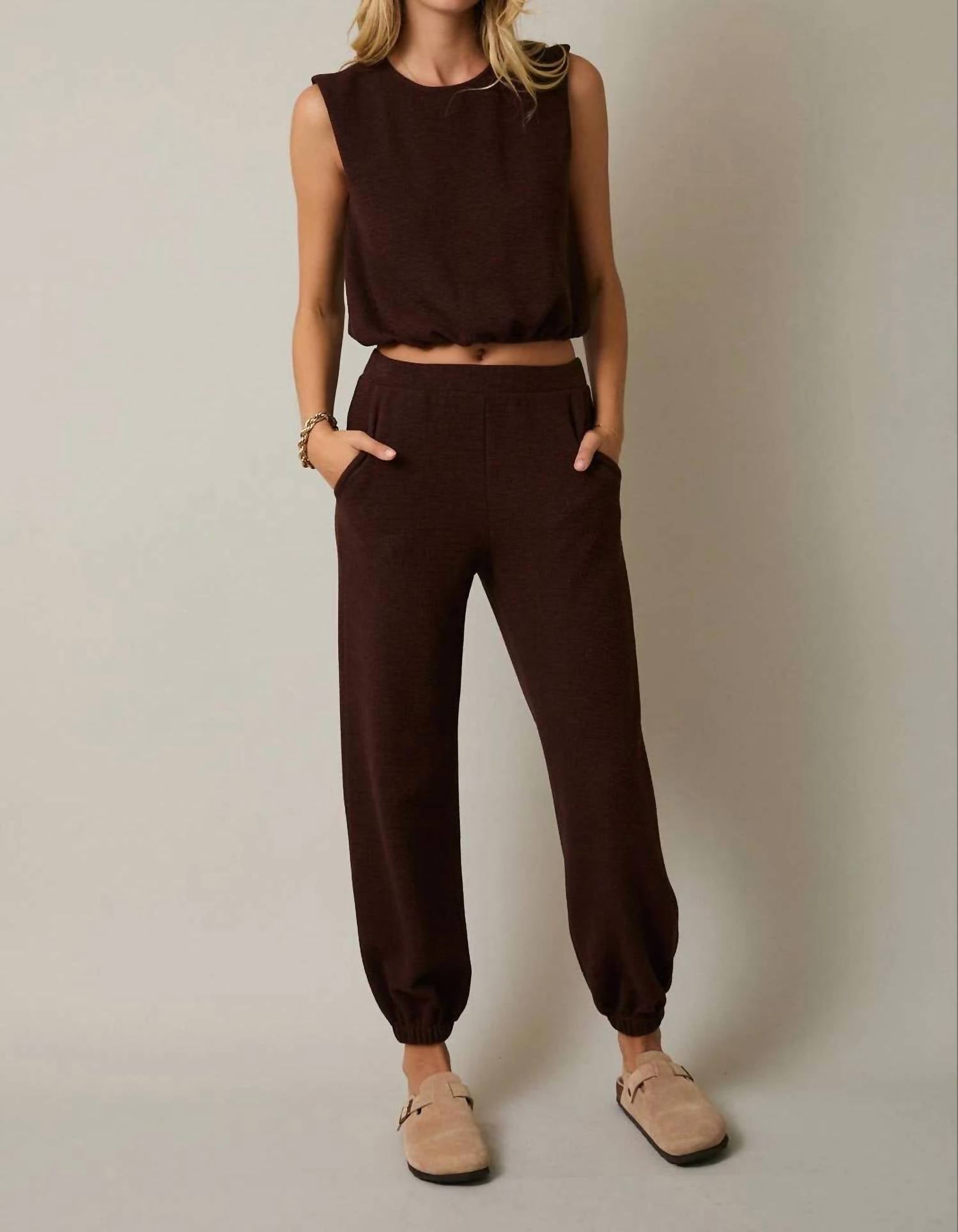 Gilli - Elastic Waist Drawstring Jogger Pants