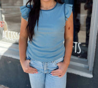 Another Love - Yuki Cap Sleeve Top