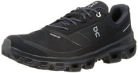 On Women's Cloudventure Waterproof Trainers Shoes in black rock - women's sneaker - detail view