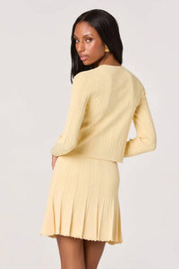 Astr - Myrtle Pointelle Knit Cardigan