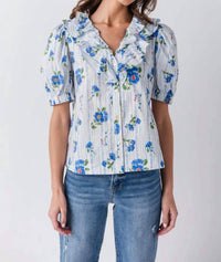 Pinch - Belleview Bloom Top