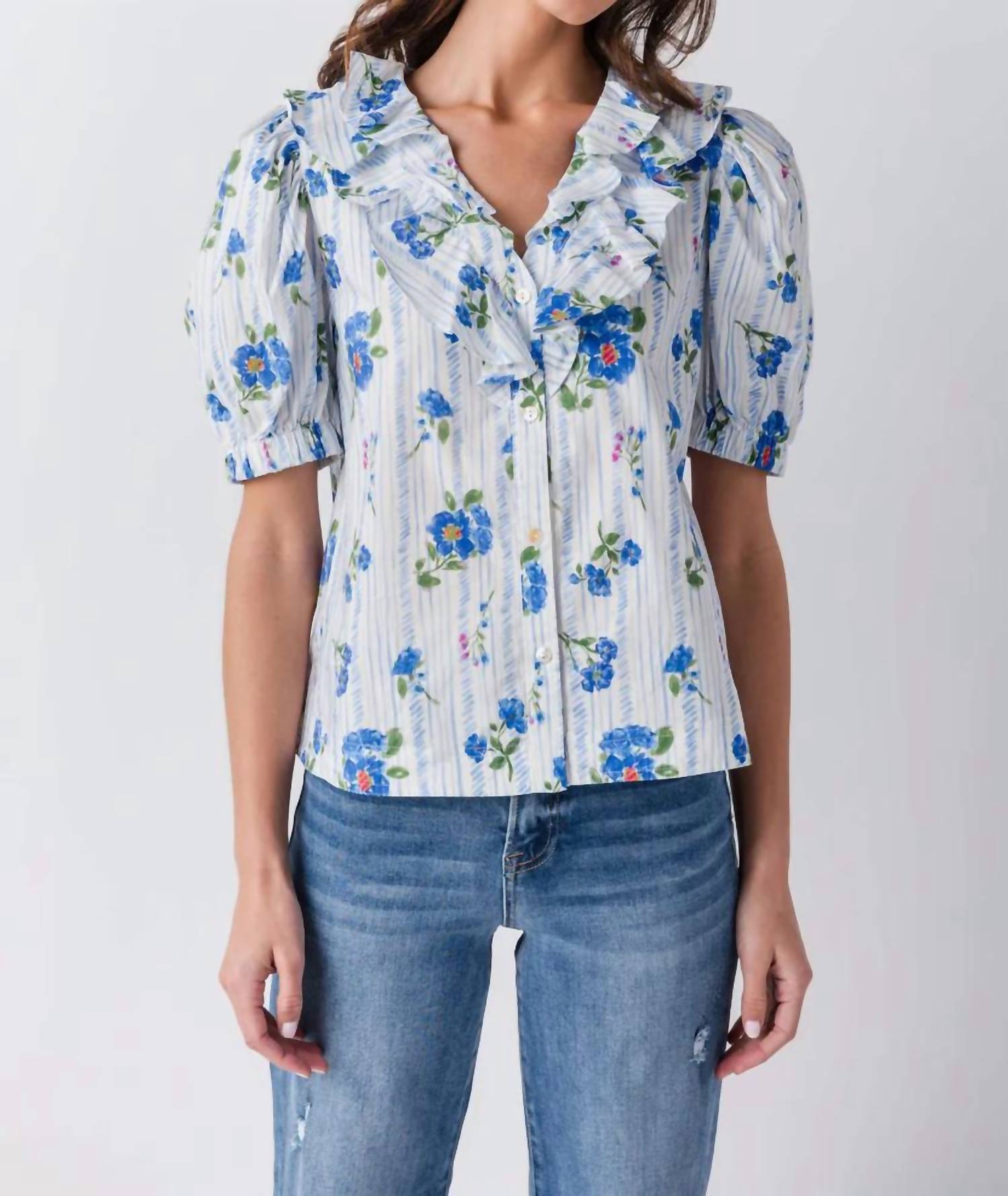 Pinch - Belleview Bloom Top