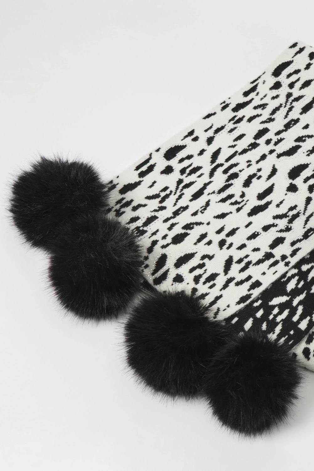 Joseph Ribkoff - Faux Fur Knit Scarf