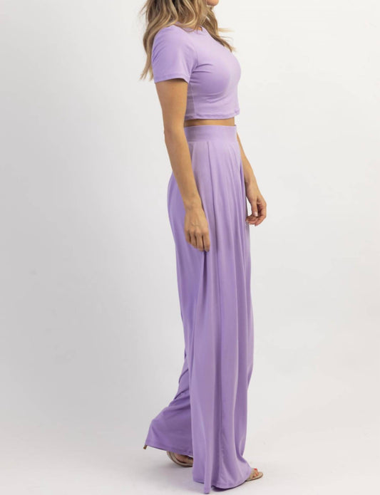 Win Win Apparel - BUTTER SOFT PALAZZO PANT TOP SET