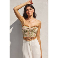 Dress Forum - Bahama Smocked Crop Top