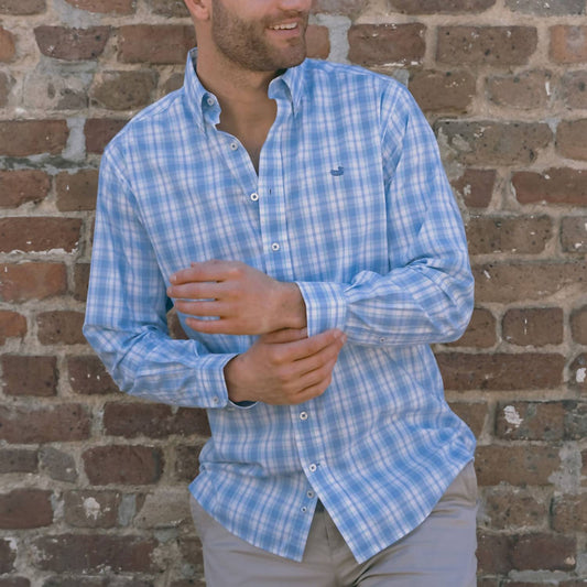 Southern Marsh - Benton Performance Plaid Dress Shirt