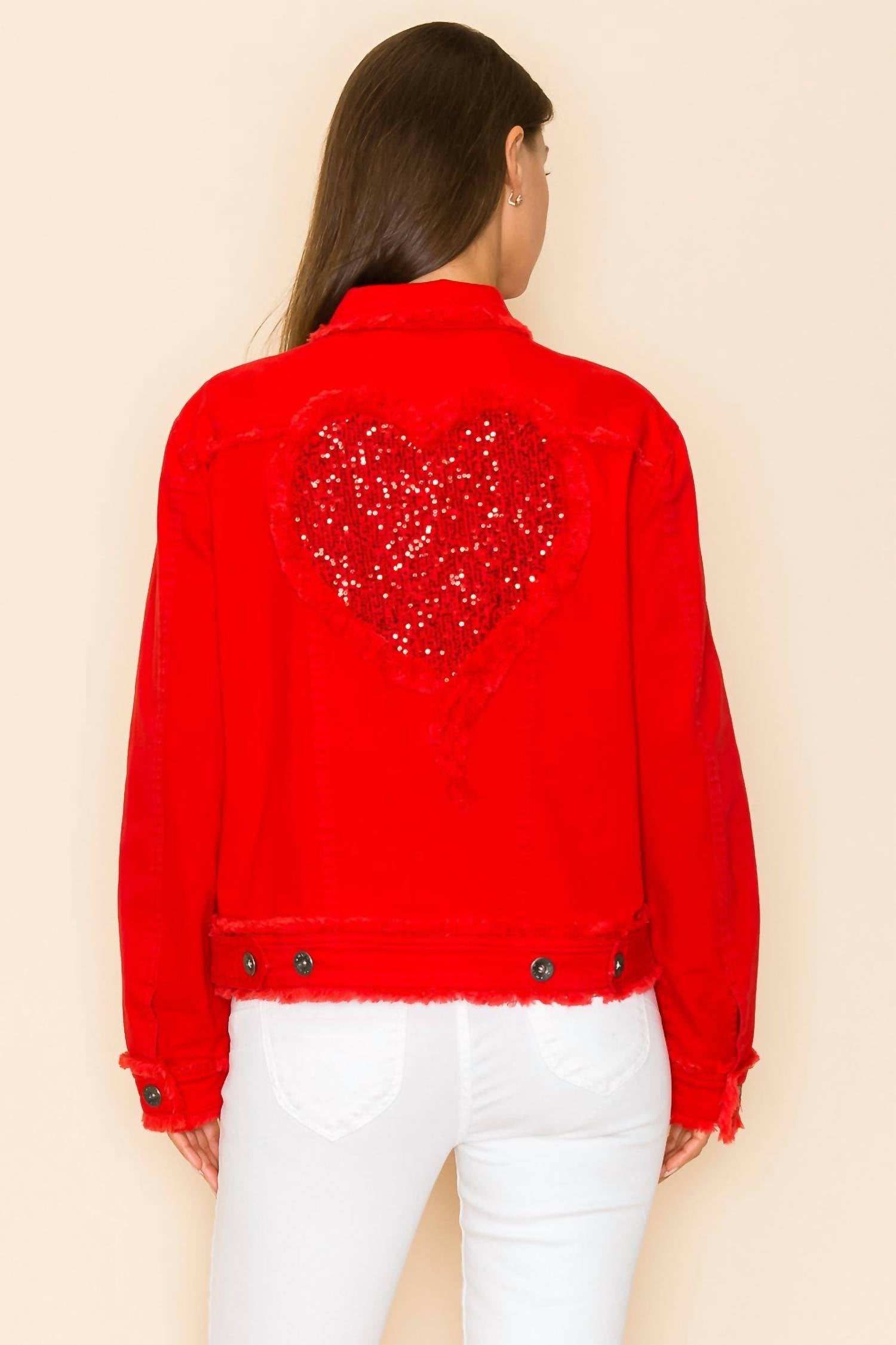 Way - Sequin Heart Jacket