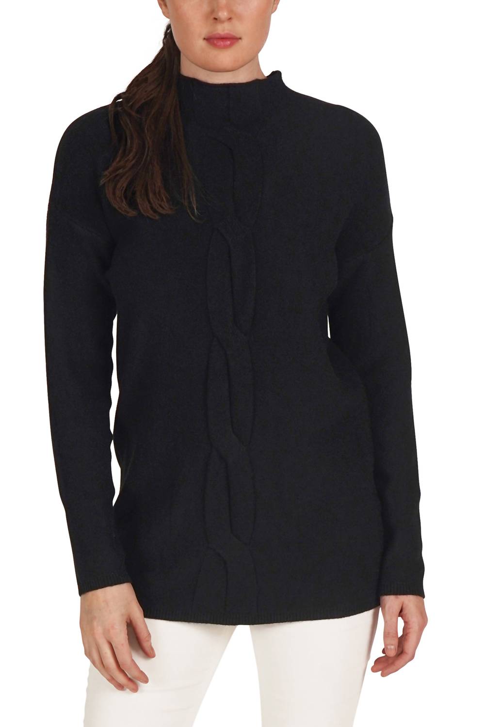 Love Token - Long Sleeve Mock-neck Sweater