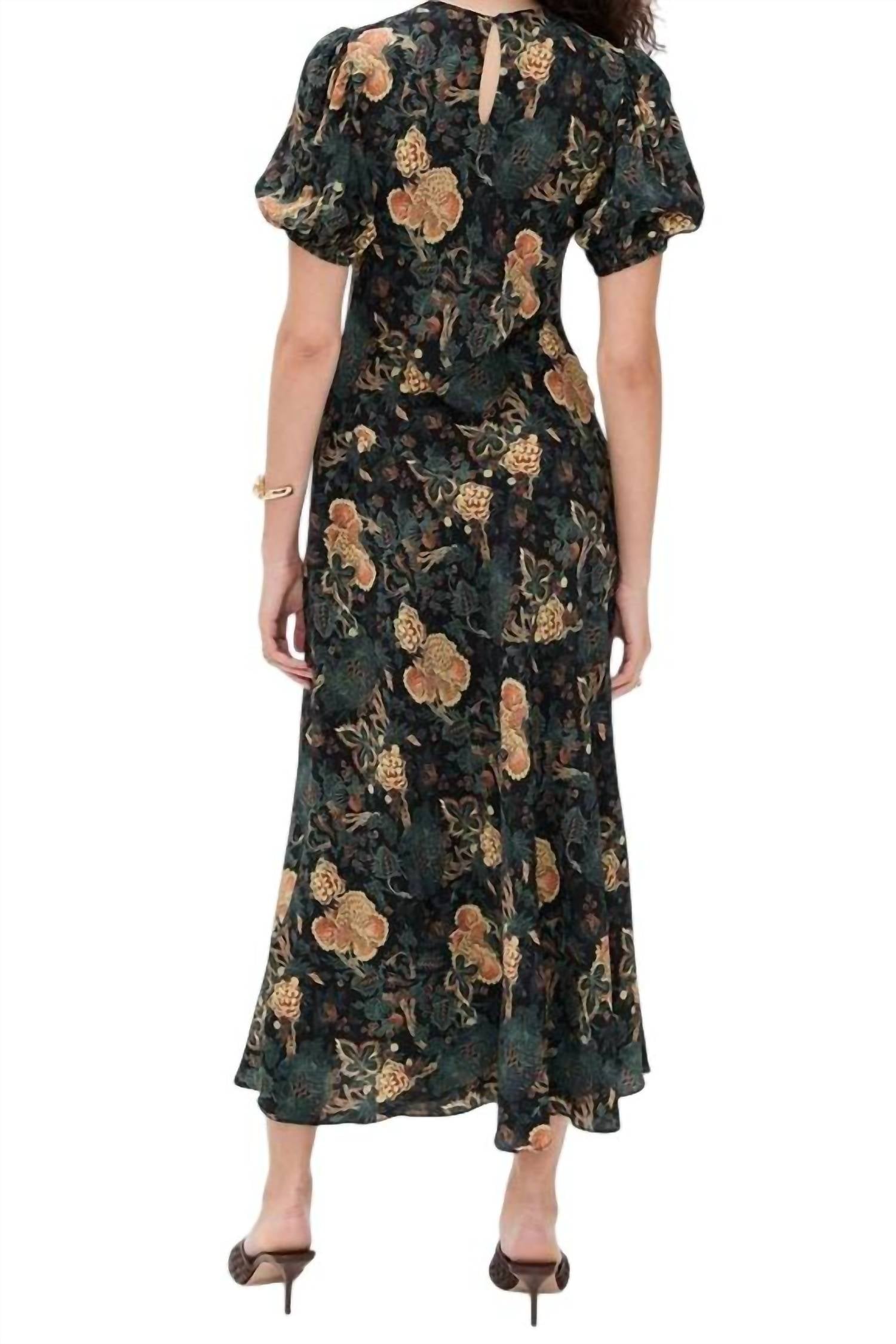 Ulla Johnson - Ines Puff Sleeve Midi Dress