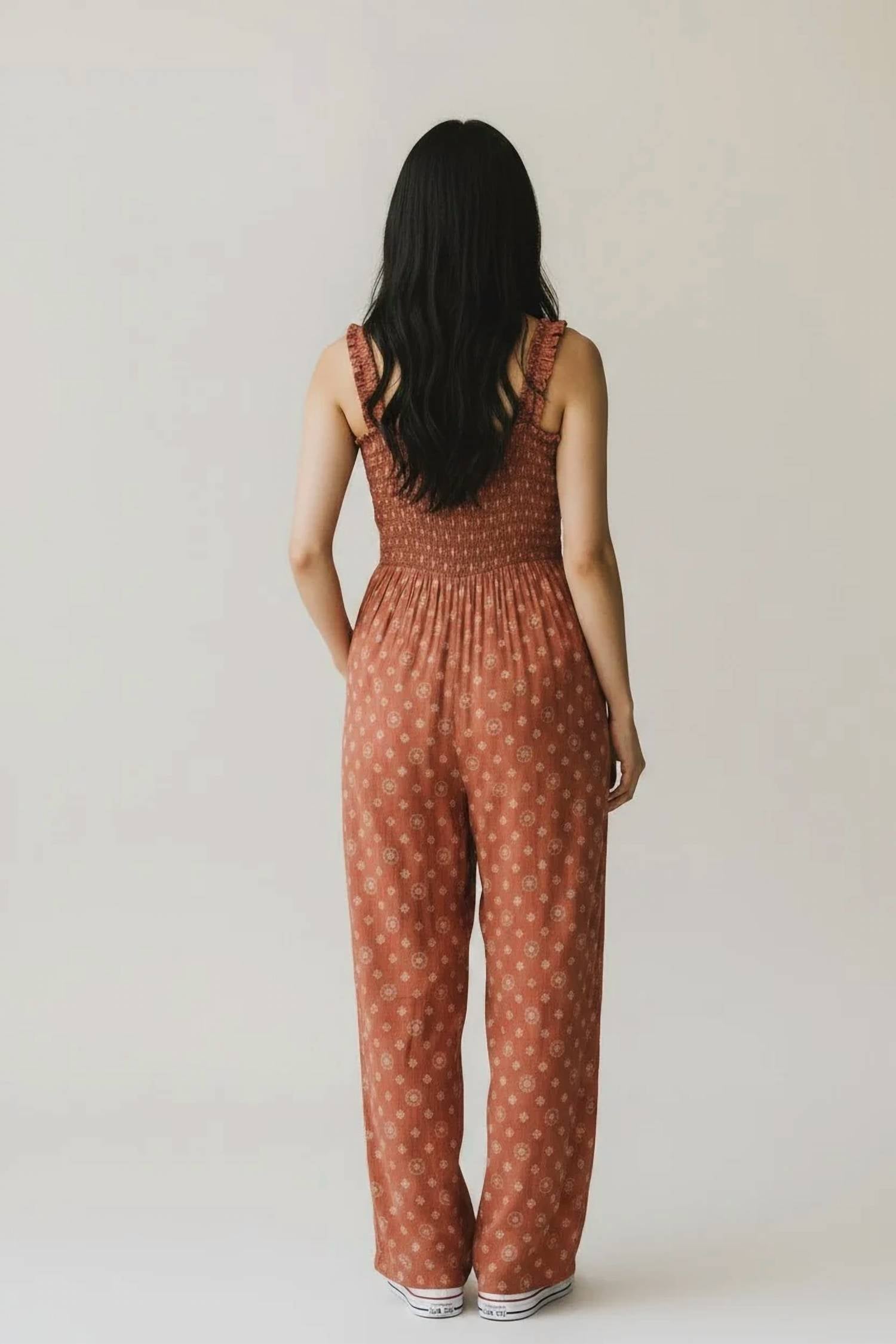 Dex - Smocked Jumpsuit