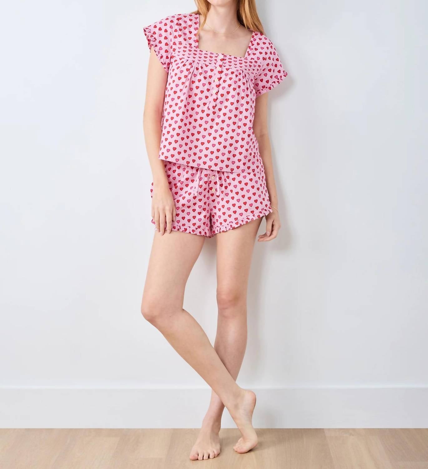 Printfresh - Pintuck Short Set
