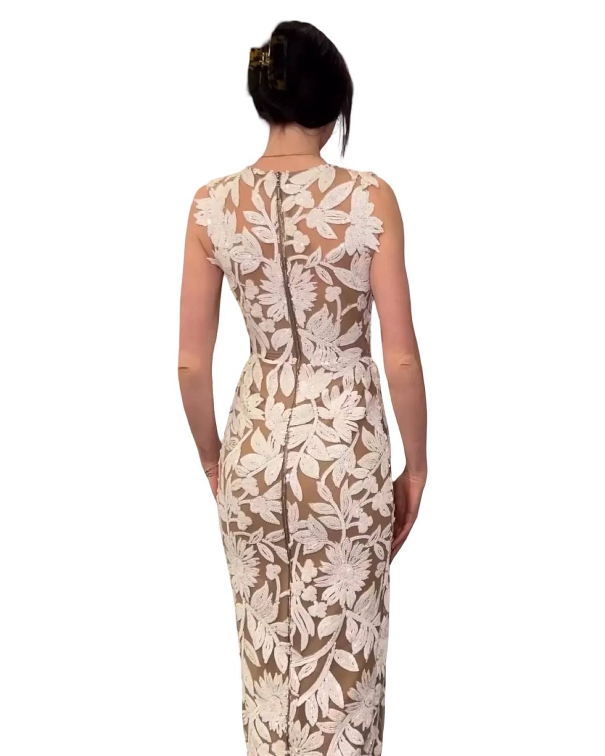 Bronx And Banco - Violet Sequin Embellished Gown