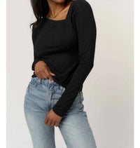 Project Social T - Rosa Twist Long Sleeve Tee