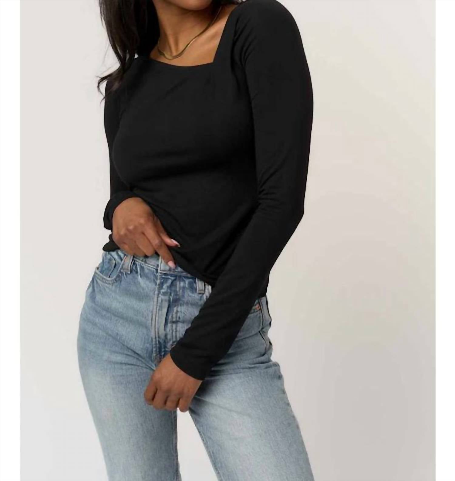 Project Social T - Rosa Twist Long Sleeve Tee