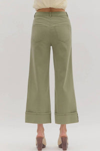 Entro - Women's Chandi Cuffed Ankle Pants