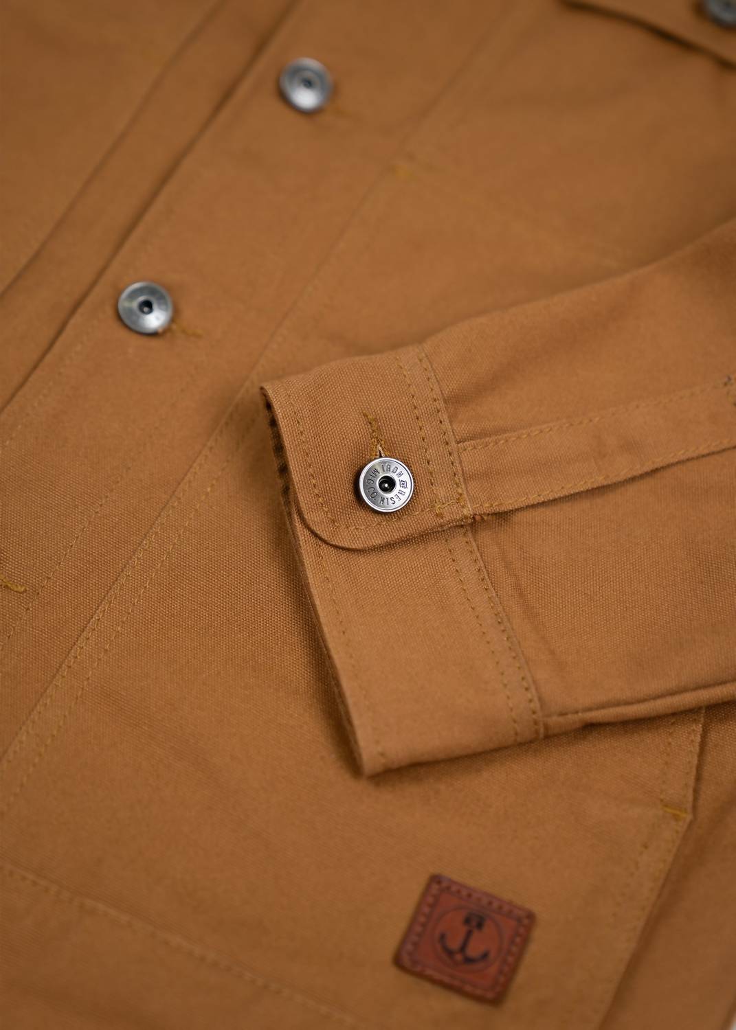 Iron & Resin Men's Mechanic Jacket in union brown - men's jacket - view 4