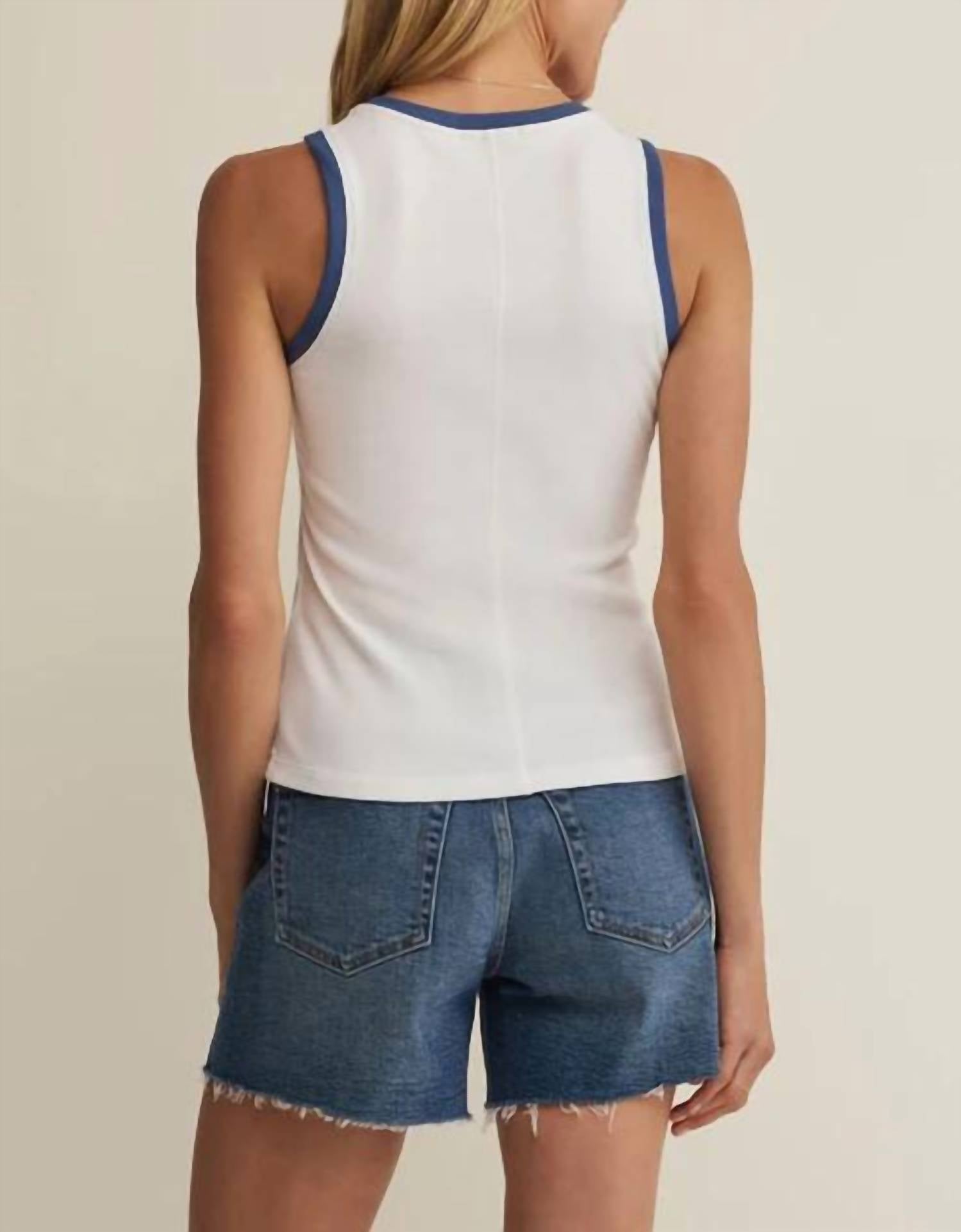 Z Supply - Sirena Colorblocked Rib Tank Top