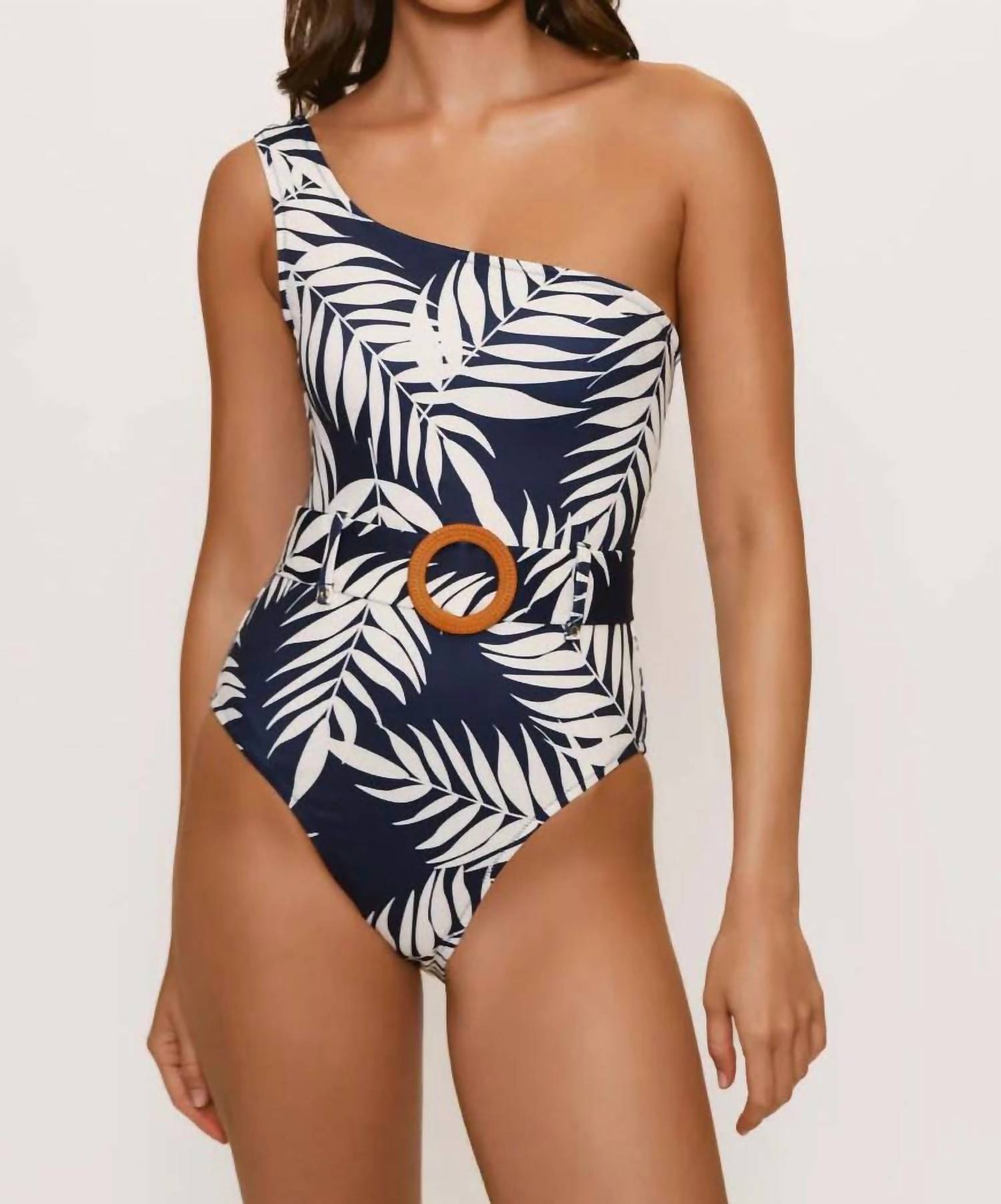 hutch Bea One Piece in blue - women's swimwear