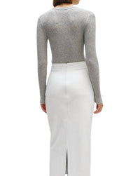 Enza Costa - Cashmere Cotton Pointelle Long Sleeve