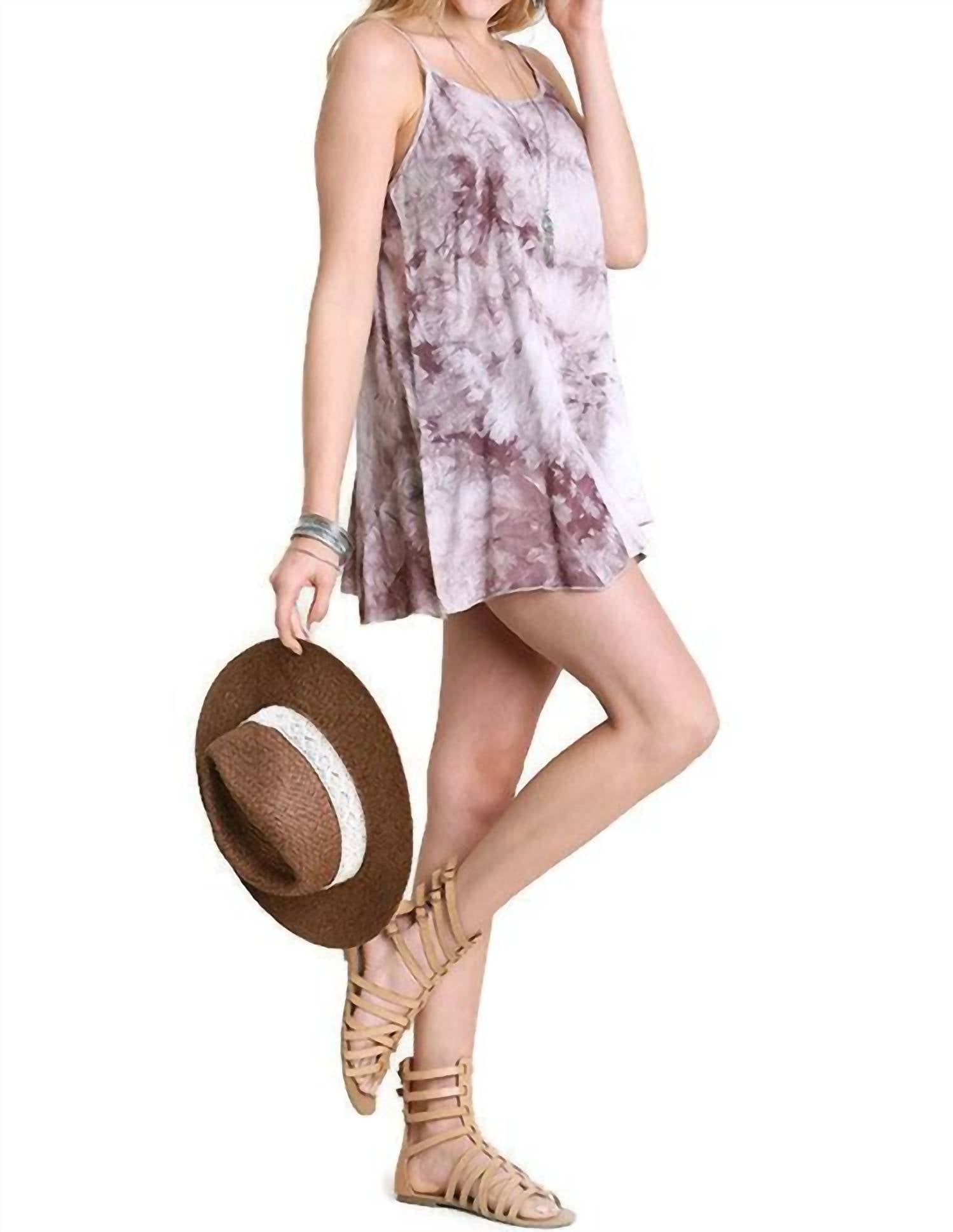 Umgee - Tie Dye Cami Tank Top