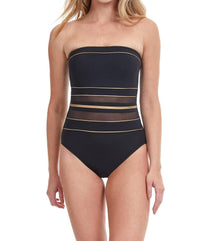Gottex - Women’s Bandeau One Piece Bathing Swimsuit
