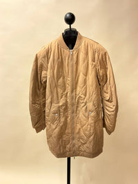 Mystree - Guilted Long Bomber Jacket