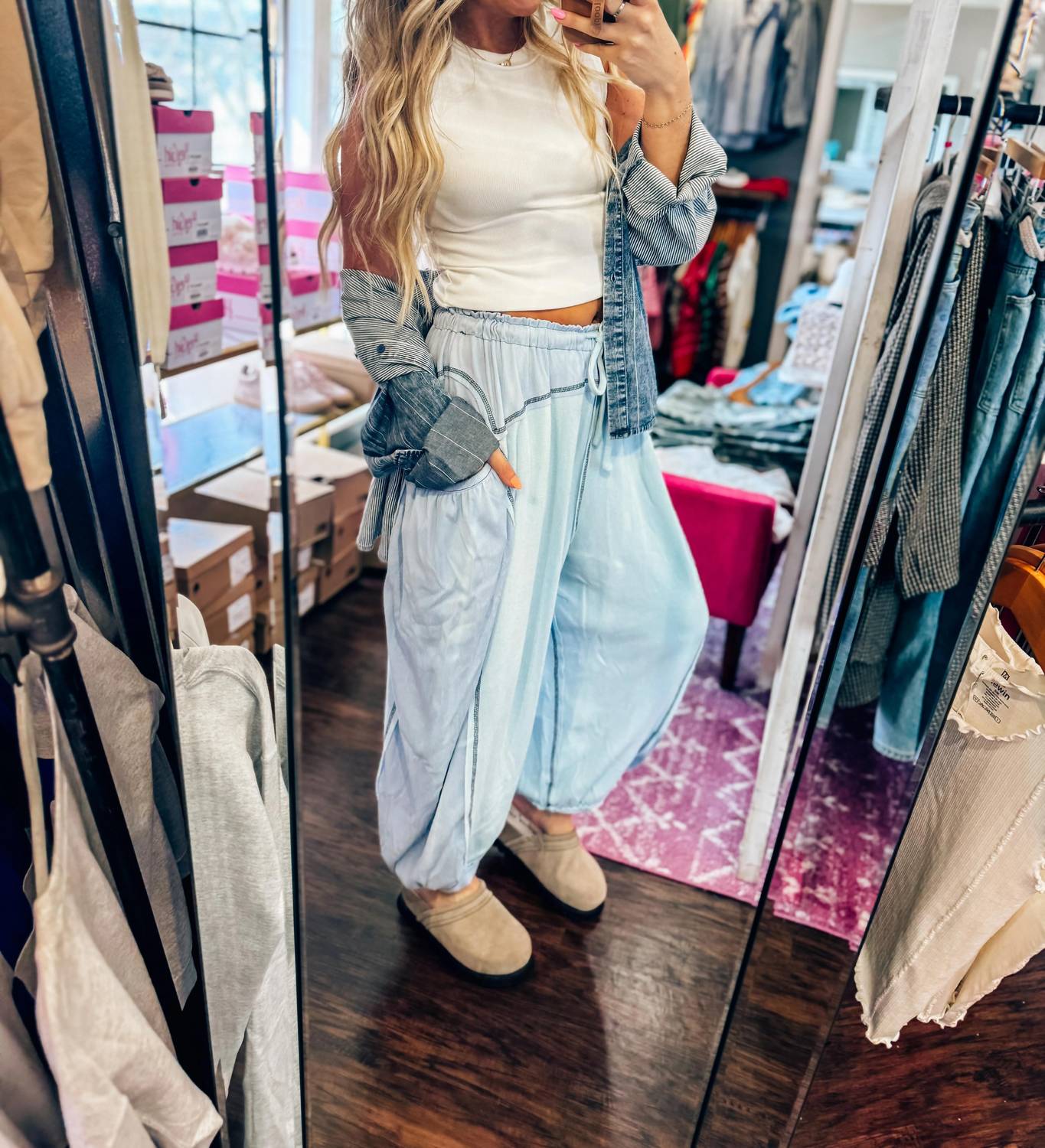 Pol - Relaxed Pull-on Pants