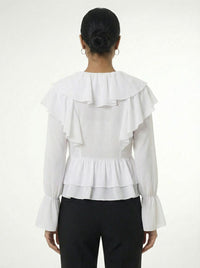Area Stars Women's Trista Blouse in white - women's blouse - detail view