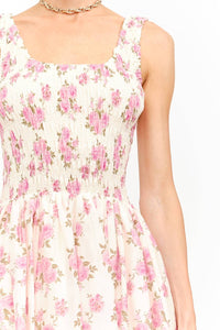 Sofie The Label - The Millie Floral Smocked Midi Dress