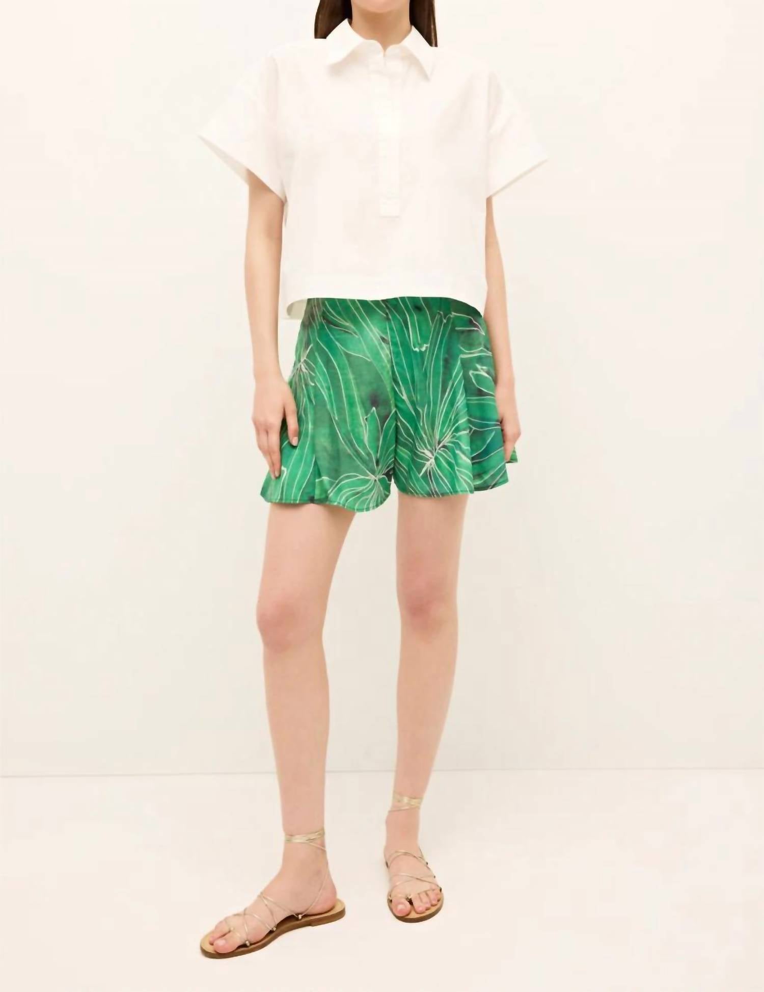 Marie Oliver - Evelyn Crop Shirt