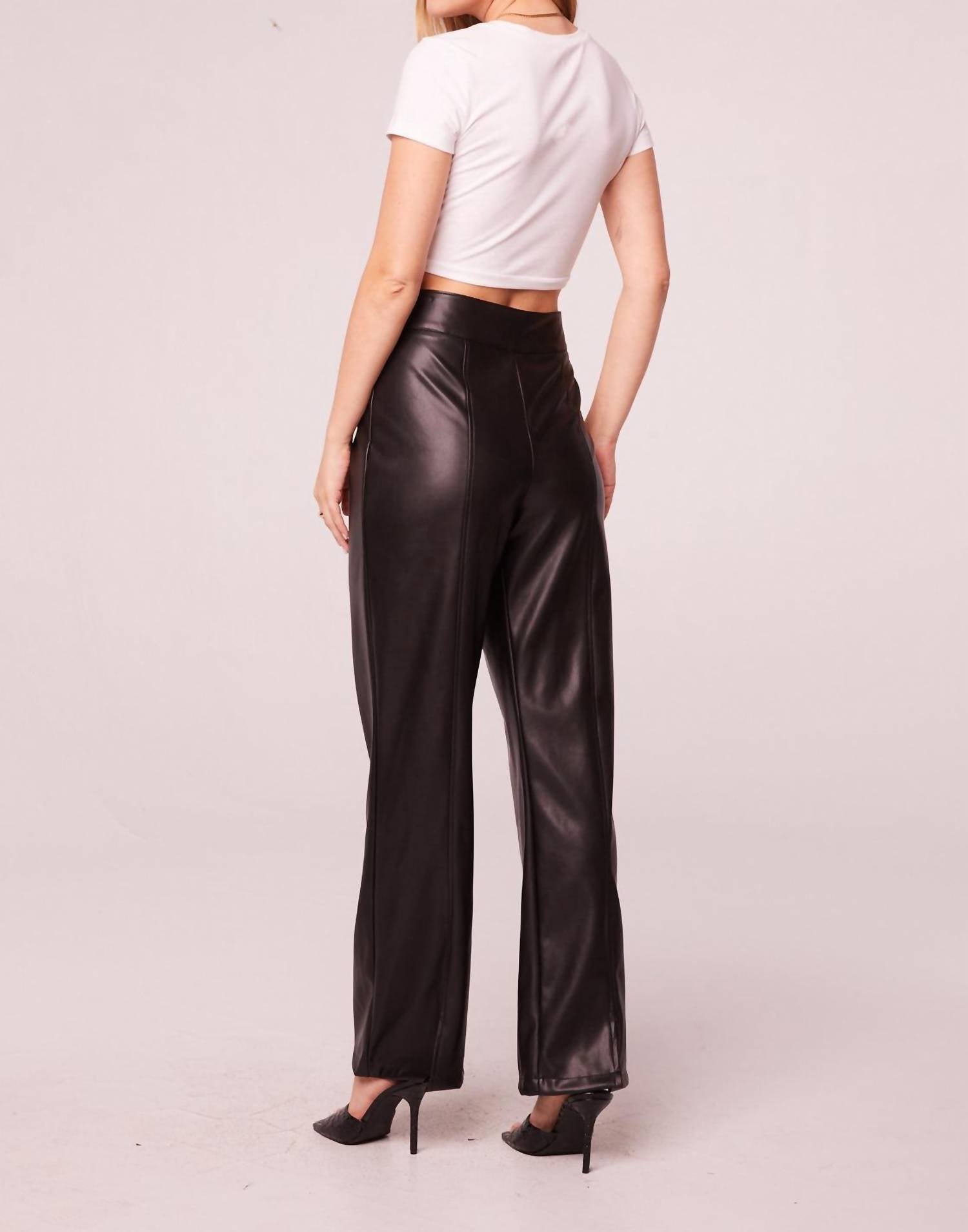 Rock Goddess Faux Leather Pants