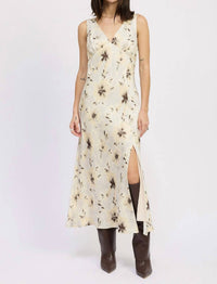 Emory Park - Floral V Neck Midi Dress