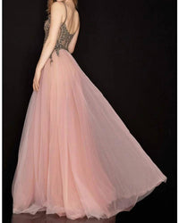 Terani Couture - Beaded Tulle Gown