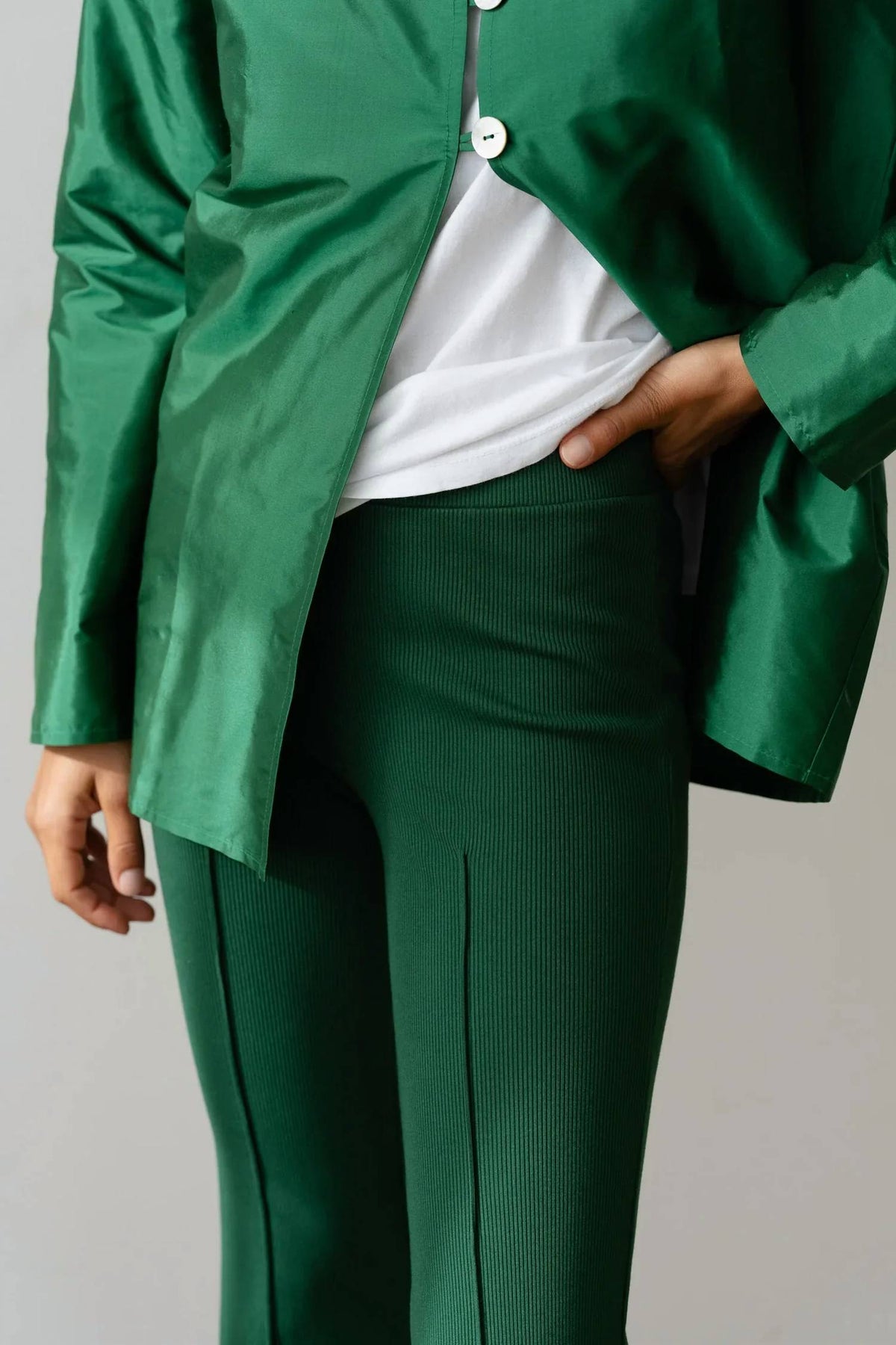 Donni. - Rib Kick Flare Pants