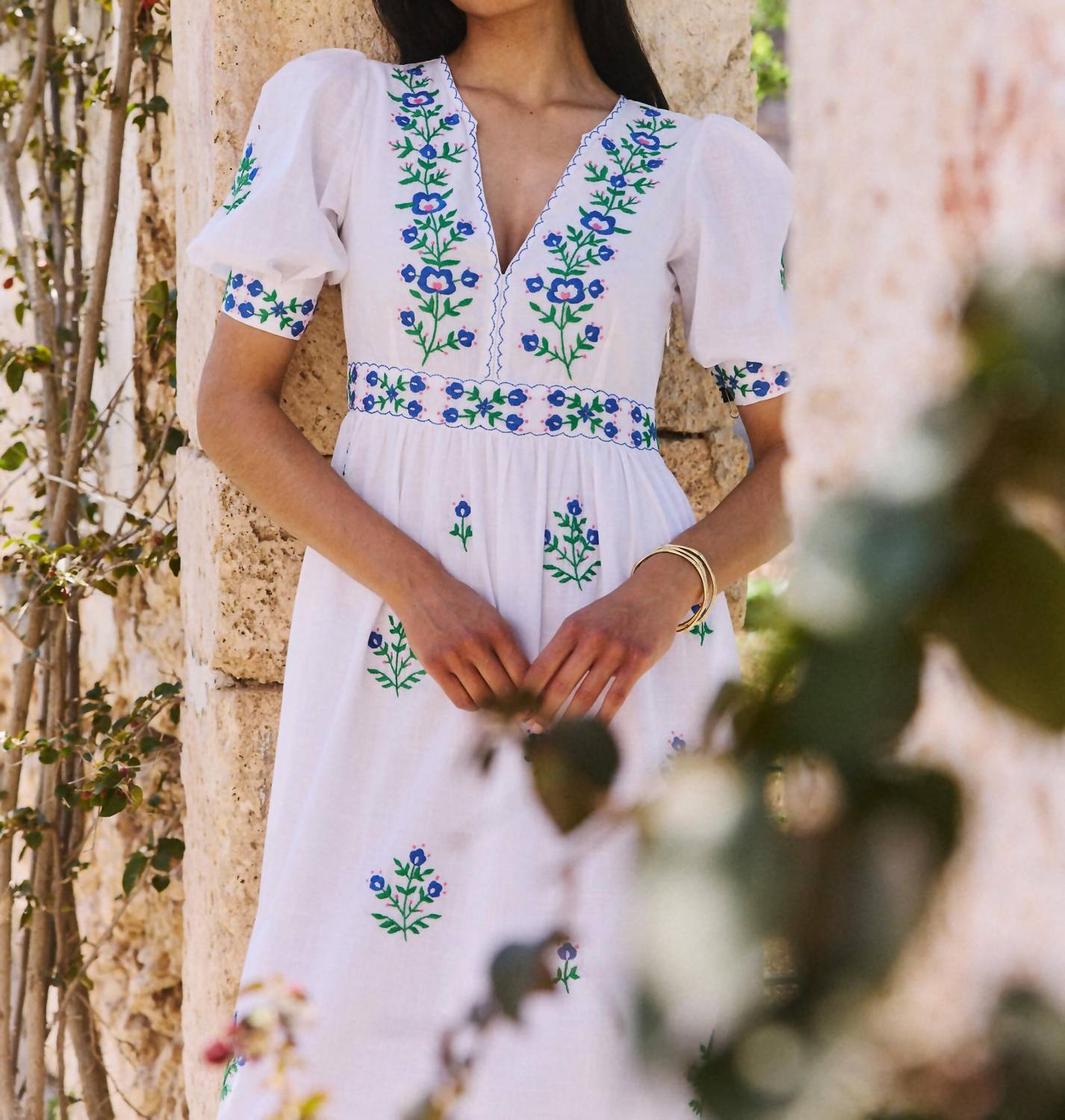 Pink City Prints - Alicia Midi Dress
