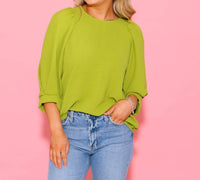 Ivy Jane - Tucked Sleeve Top