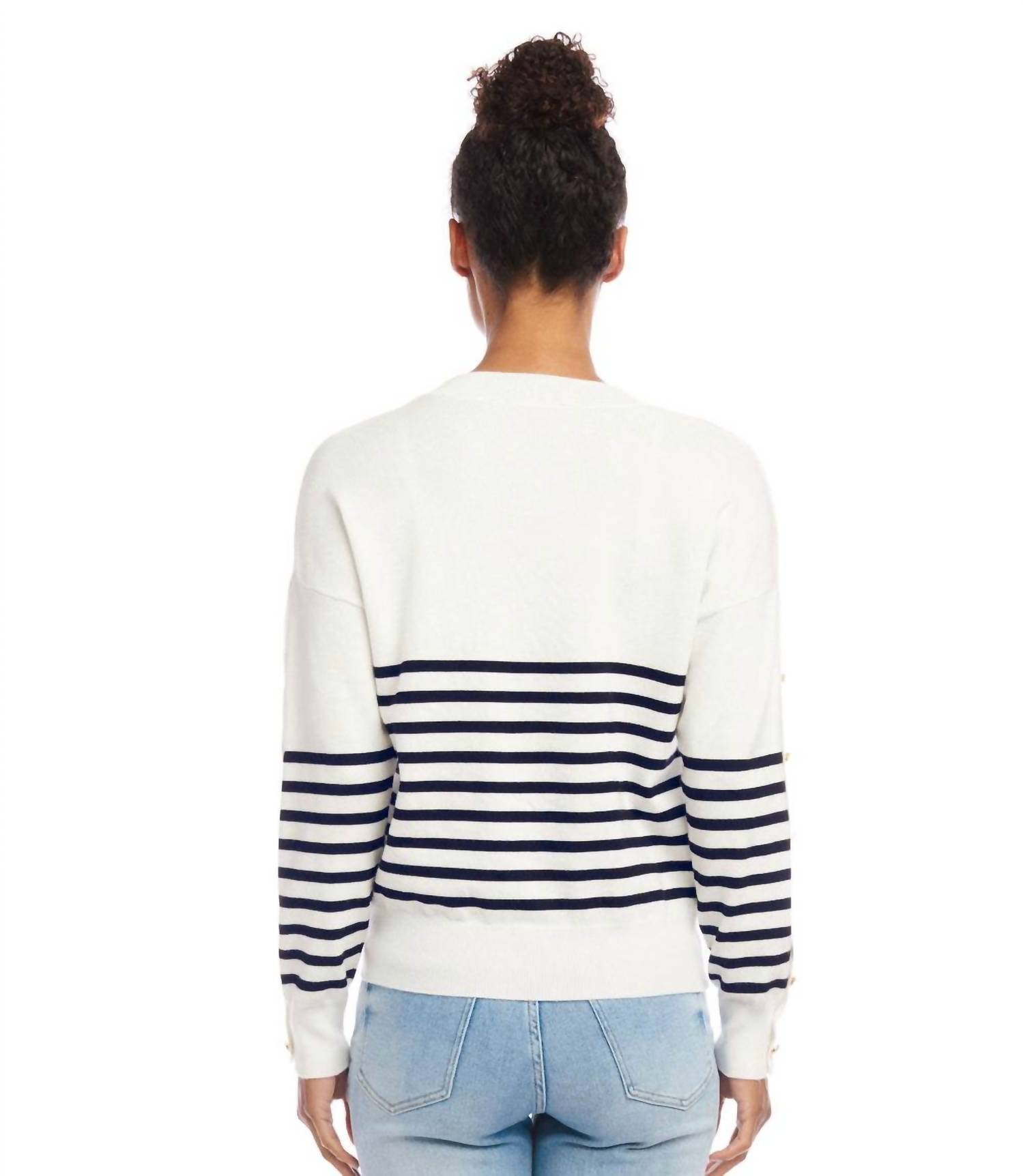 Karen Kane - Button Detail Sweater