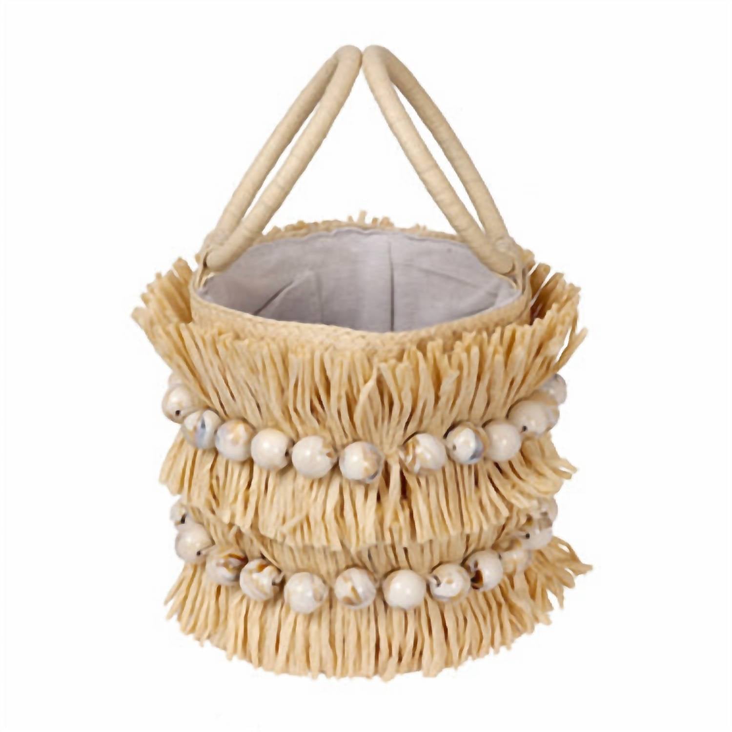 BTB Los Angeles Women's Tiki Bucket Bag in natural - women's bag