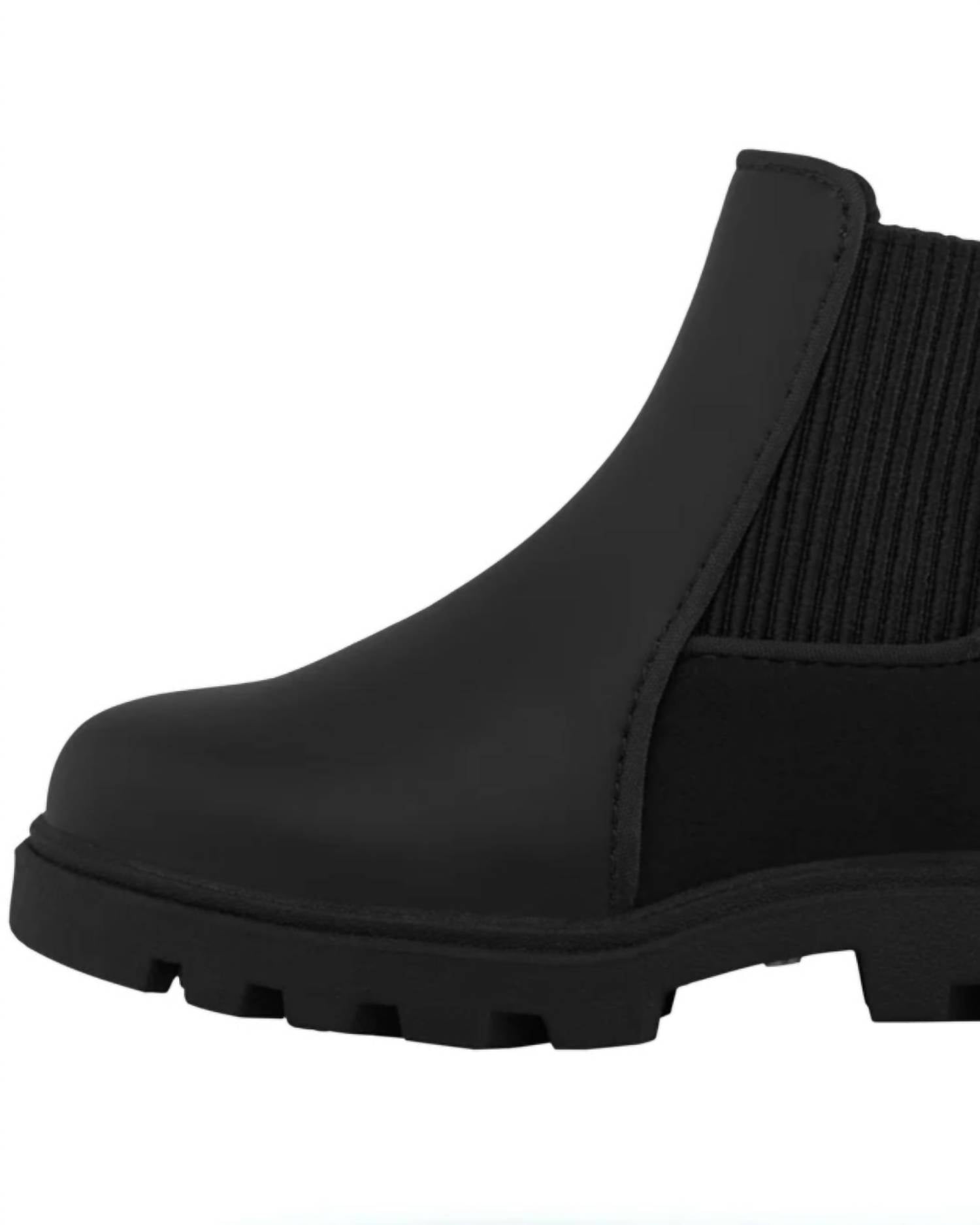 native Kids' Kensington Treklite Boots in black - kids' boots - detail view