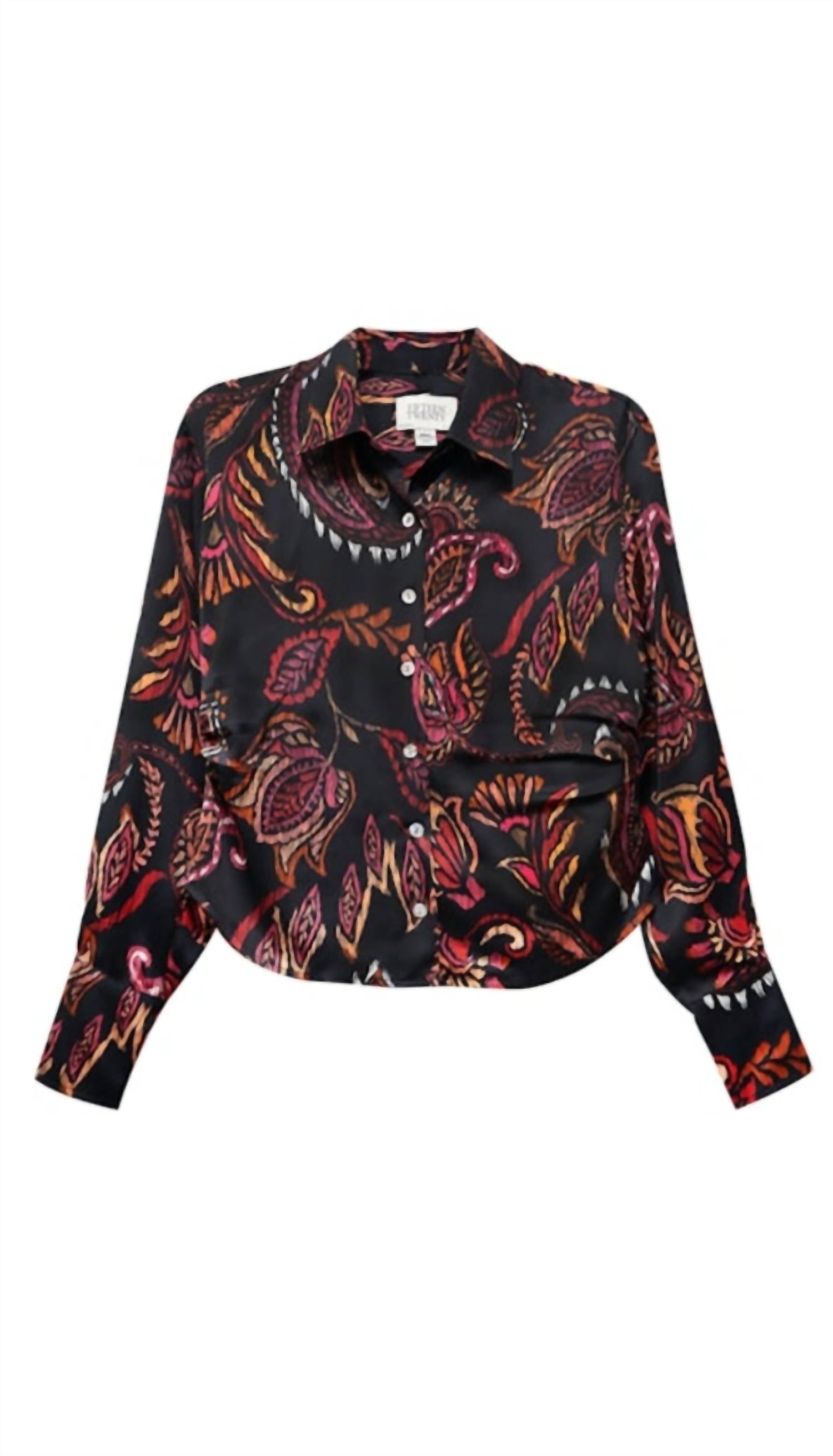 Fifteen Twenty - Tawnie Side Pleat Shirt