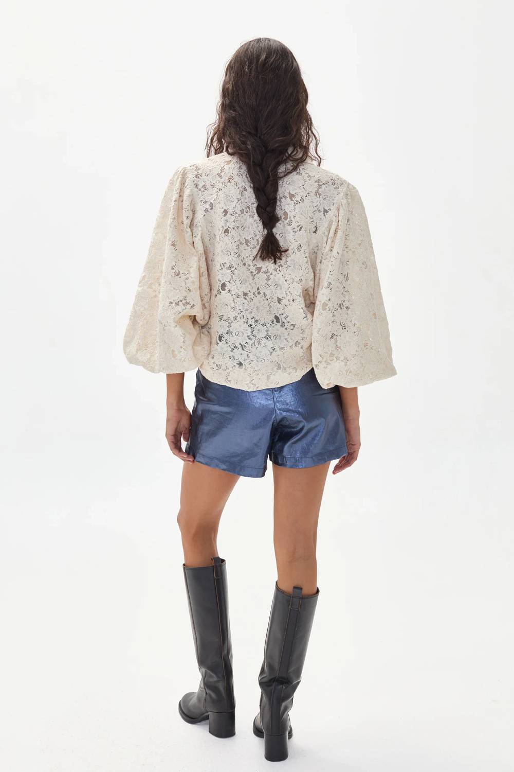 Lanhtropy - Women's Claire Cotton Lace Shirt