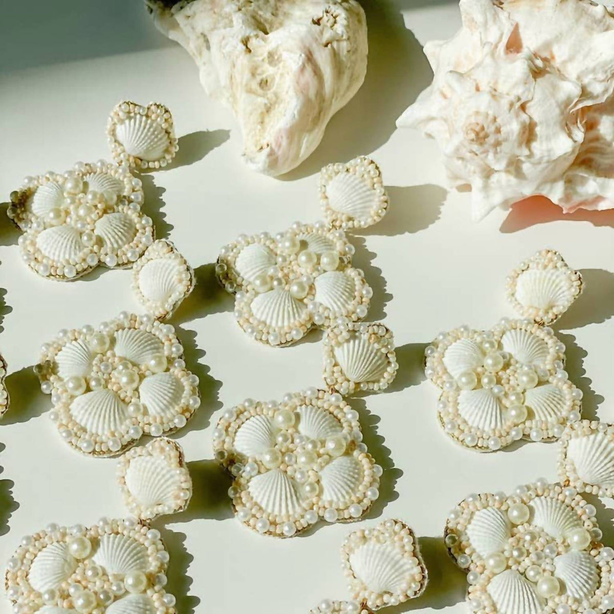 Gaby & Grace - Isla Seashell Earrings