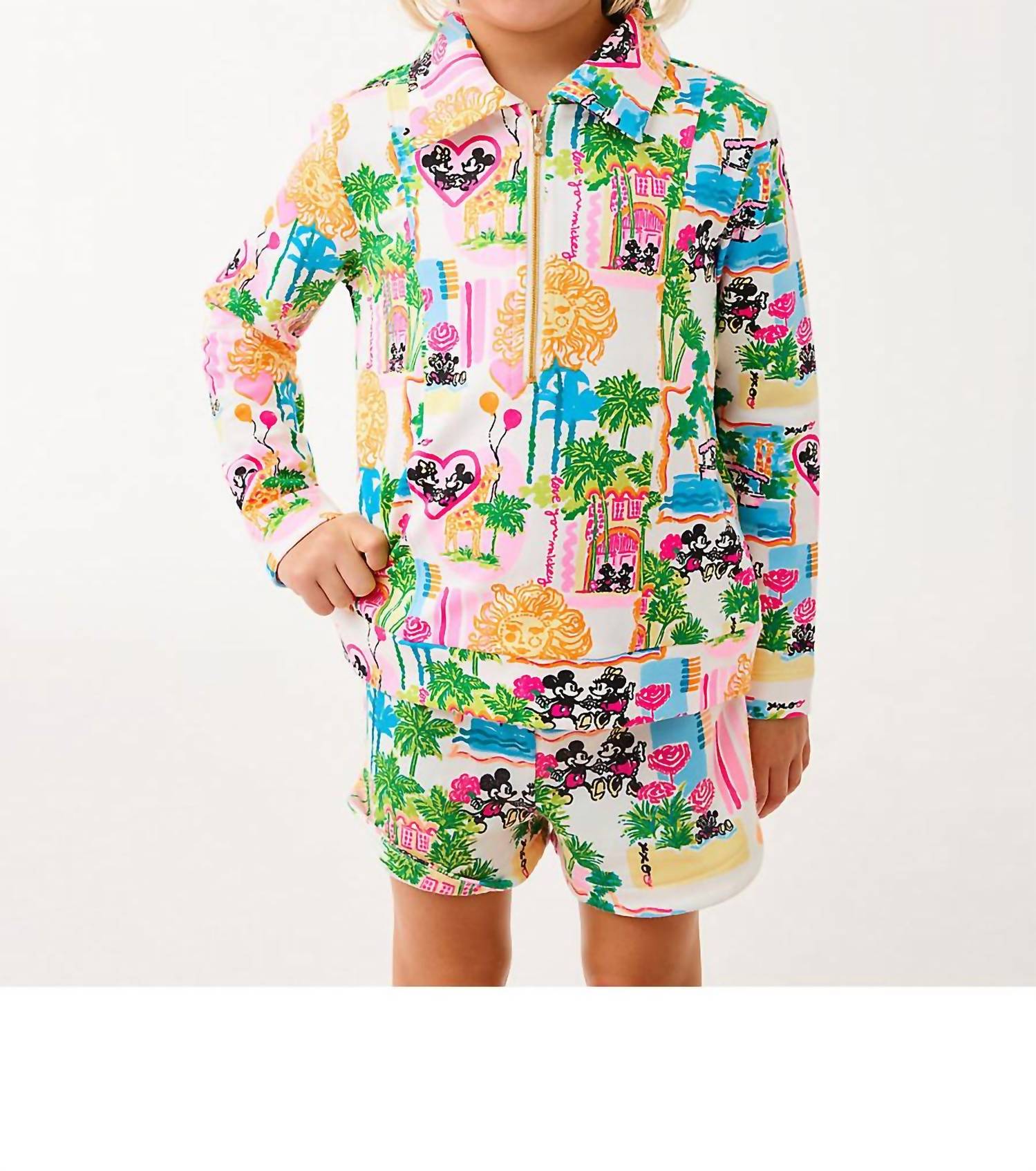 Lilly Pulitzer - Girls Mini Eleni Terry Pullover