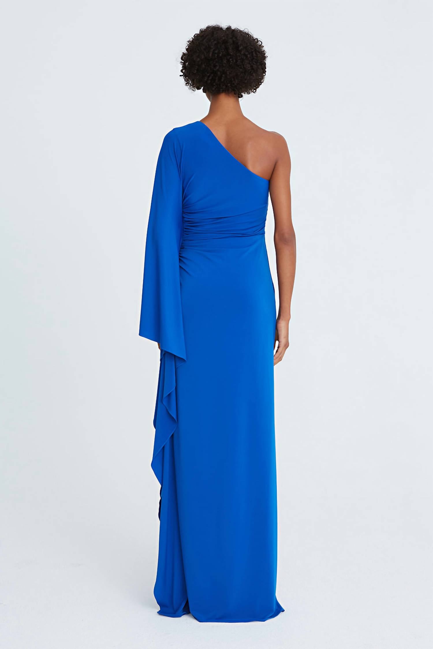 Halston Heritage - Ellen Cape Sleeve Gown