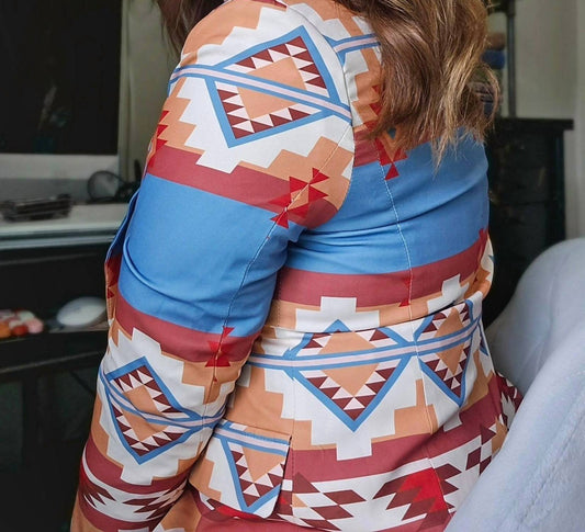 Main Strip - Aztec Bundle Blazer