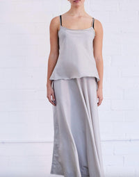 Brazeau Tricot - Cotton Silk Paperbag Cami Top