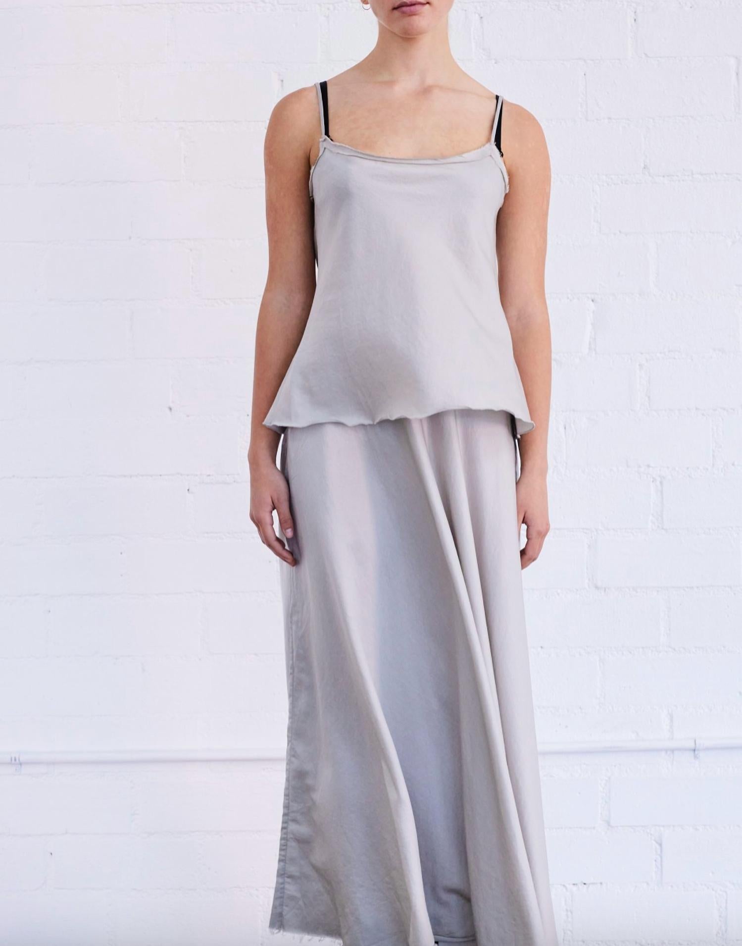 Brazeau Tricot - Cotton Silk Paperbag Cami Top